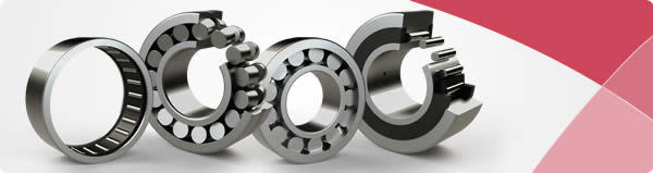 Mix van naaldlagers, tonlagers en axiale kogellagers in opengewerkte vorm